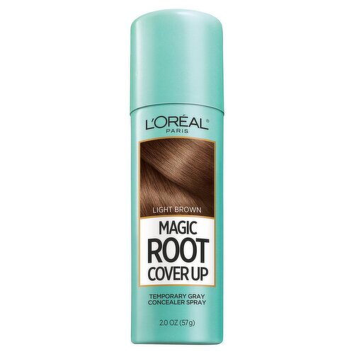 L'Oréal Paris Magic Root Cover Up Dark Brown Temporary Gray Concealer Spray, 2.0 oz