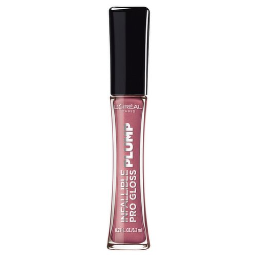 L'Oréal Paris Infallible 606 Mauve Glow Plump Pro Gloss, 0.21 fl oz