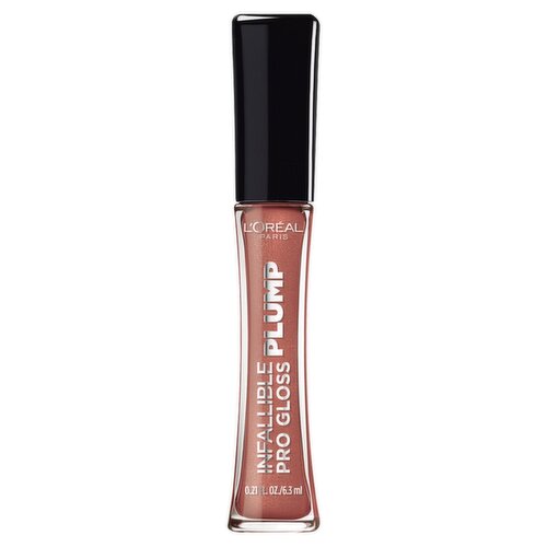 L'Oréal Paris Infallible 610 Nude Twinkle Plump Pro Gloss, 0.21 fl oz