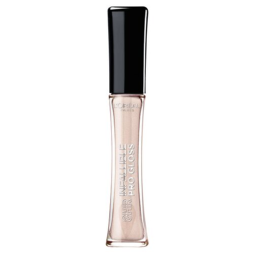 L'Oreal Paris Infallible 8 Hour Pro Lip Gloss, hydrating finish, Frosted, 0.21 fl. oz.