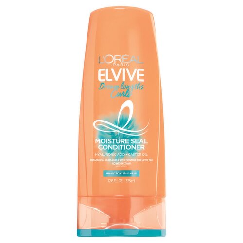 L'Oréal Paris Elvive Dream Lengths Curls Moisture Seal Conditioner, 12.6 fl oz