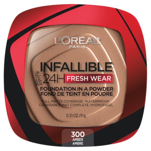 L'Oréal Paris Infallible 300 Amber Foundation in a Powder, 0.31 oz