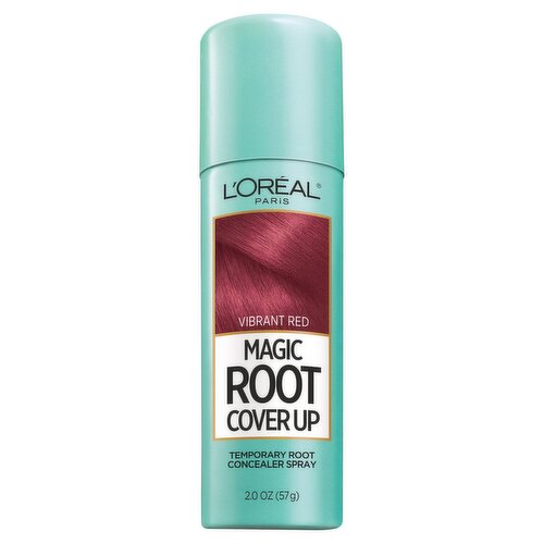 L'Oréal Paris Magic Root Cover Up Bright Red Temporary Concealer Spray for Grey, 2.0 oz