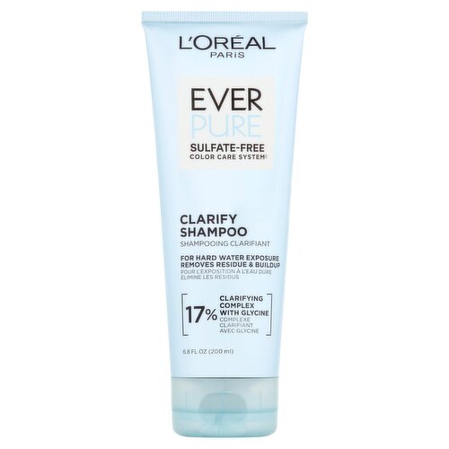 L'oréal Paris EverPure Sulfate-Free Clarify Shampoo, 6.8 fl oz