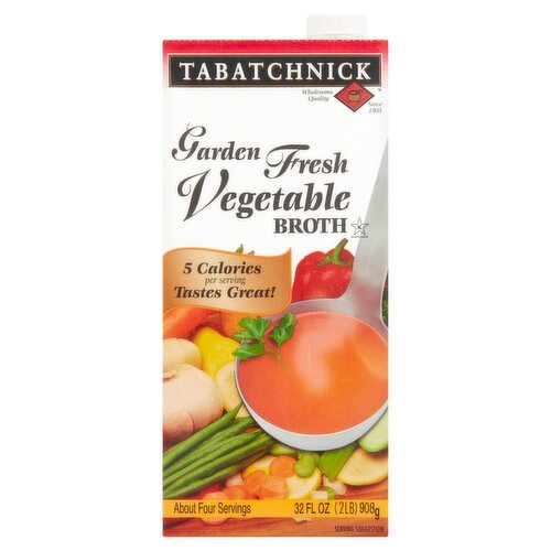 Tabatchnick Garden Fresh Vegetable Broth, 32 fl oz