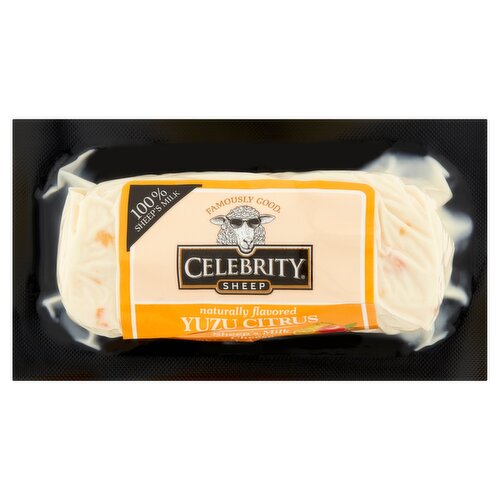 Famously Good Celebrity Sheep Yuzu Citrus Sheep's Milk Cheese, 4 oz