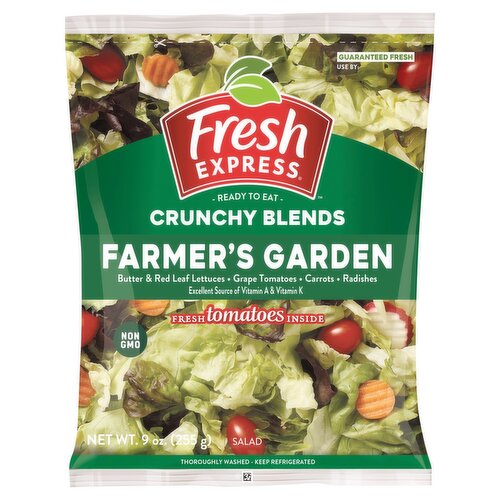 Fresh Express Farmer's Garden Salad, 9 oz