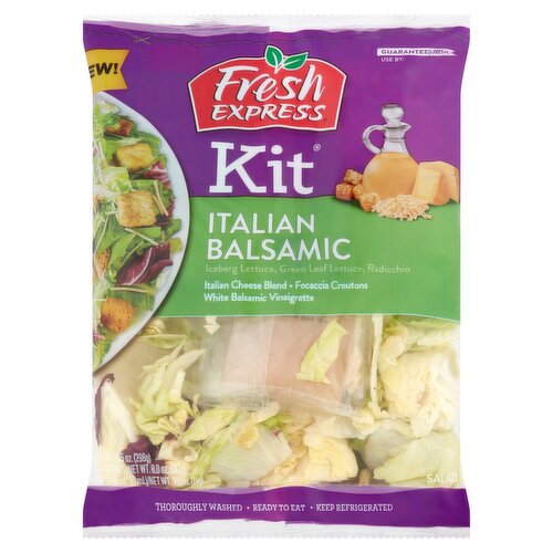 Fresh Express Kit Italian Balsamic Salad, 10.5 oz