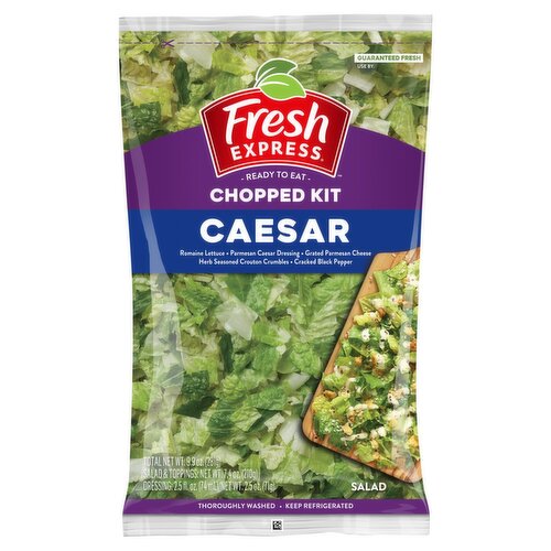 Fresh Express Chopped Kit Caesar Salad, 10.4 oz