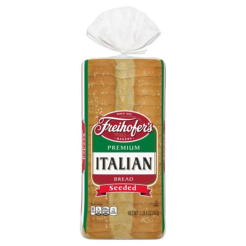 Freihofer's Premium Seeded Italian Bread, 1 lb 4 oz