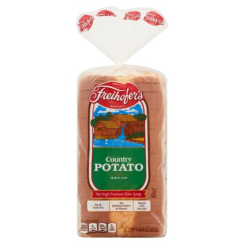 Freihofer's Bakery Country Potato Bread, 1 lb 8 oz