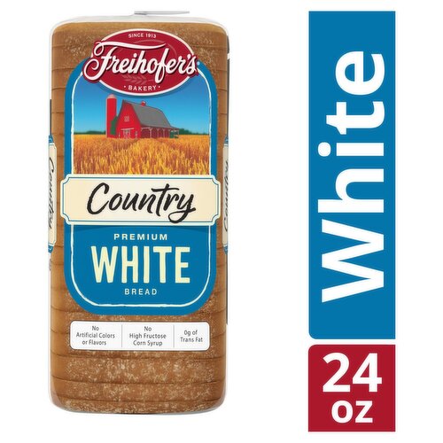 Freihofer's Bakery Country Premium White Bread, 1 lb 8 oz