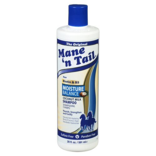 Mane 'n Tail The Original Moisture Balance Coconut Milk Shampoo, 20 fl oz