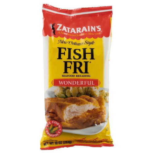 Zatarain's Fish Fri Wonderful Seafood Breading, 10 oz