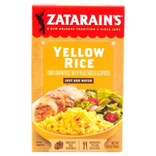 Zatarain's Sides Yellow Rice, 6.9 oz