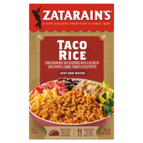 Zatarain's Taco Rice Mix, 6.9 oz