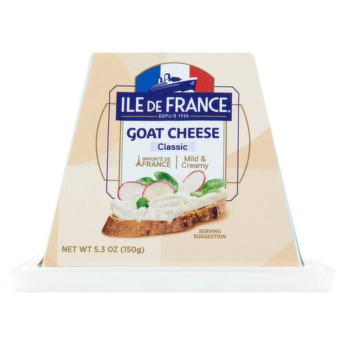 Ile DE France Classic Goat Cheese, 5.3 oz