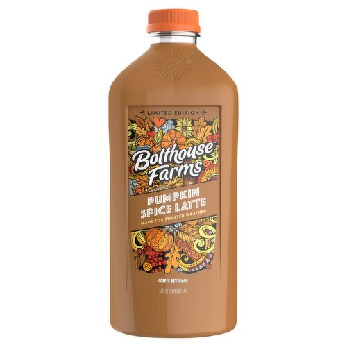 Bolthouse Farms Pumpkin Spice Latte Coffee Beverage, 52 fl oz