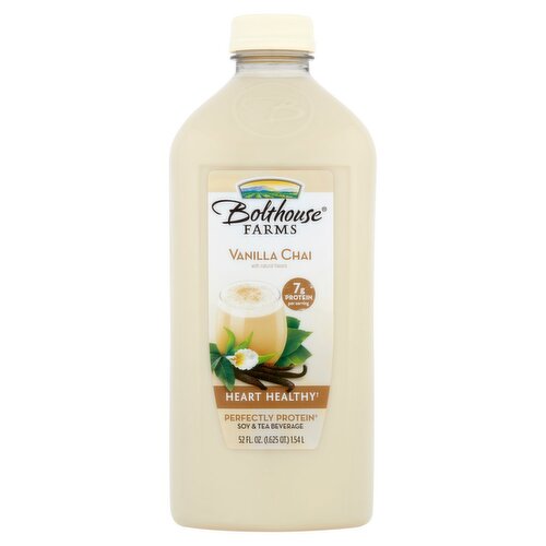 Bolthouse Farms Perfectly Protein Vanilla Chai Soy & Tea Beverage, 52 fl oz