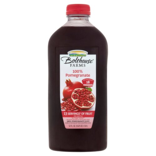 Bolthouse Farms 100% Pomegranate Juice, 52 fl oz