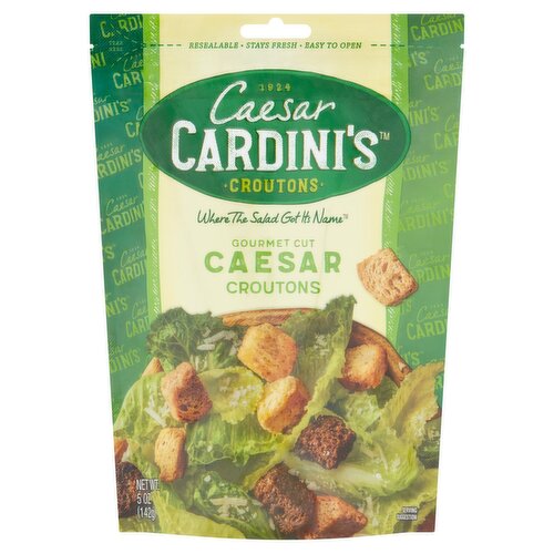 Caesar Cardini's Gourmet Cut Caesar Croutons, 5 oz