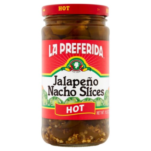 La Preferida Hot Jalapeño Nacho Slices, 11.5 oz