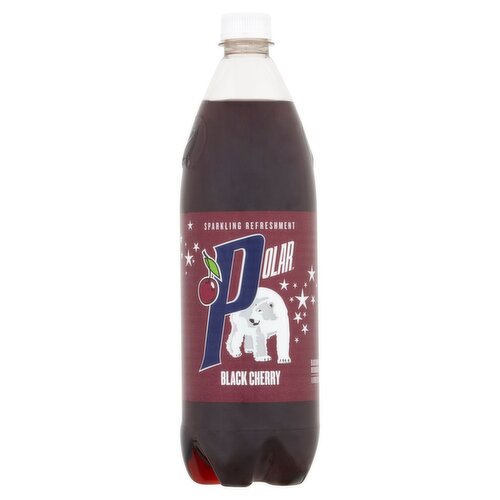 Polar Black Cherry Soda, 1 liter