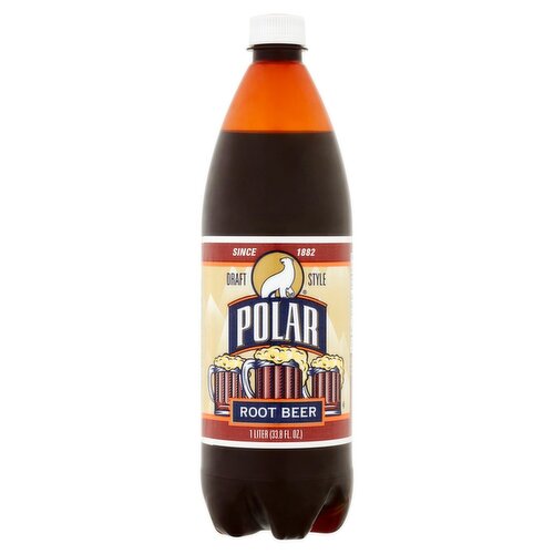 Polar Draft Style Root Beer, 1 liter