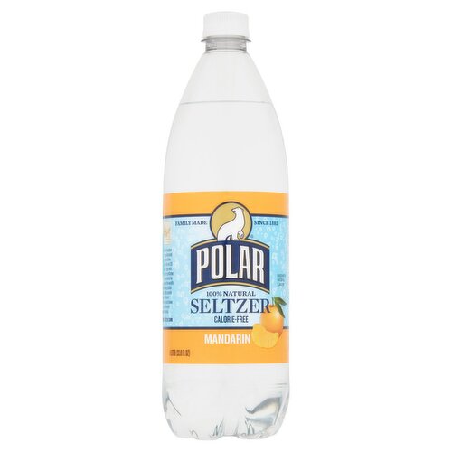 Polar 100% Natural Mandarin Seltzer, 33.8 fl oz