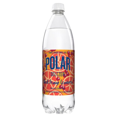 Polar Winter Blood Orange Cranberry Seltzer Limited Edition, 33.8 fl oz