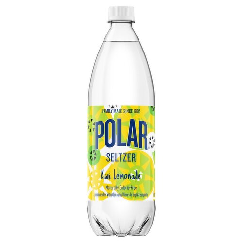 Polar Summer Kiwi Lemonade Seltzer Limited Edition, 33.8 fl oz