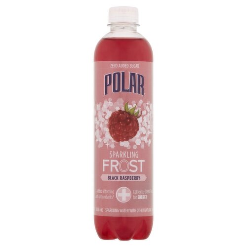 Polar Frost Black Raspberry Sparkling Water, 17 fl oz