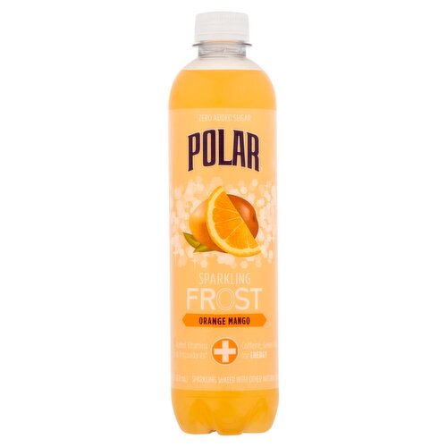 Polar Frost Orange Mango Sparkling Water, 17 fl oz