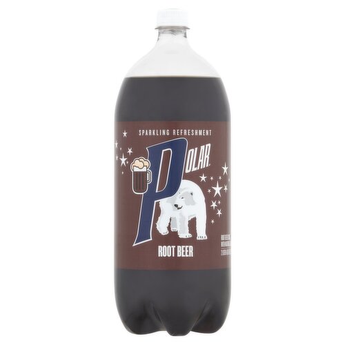 Polar Root Beer Soda, 67.6 fl oz