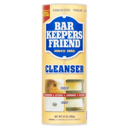 Bar Keepers Friend Cleanser, 21 oz