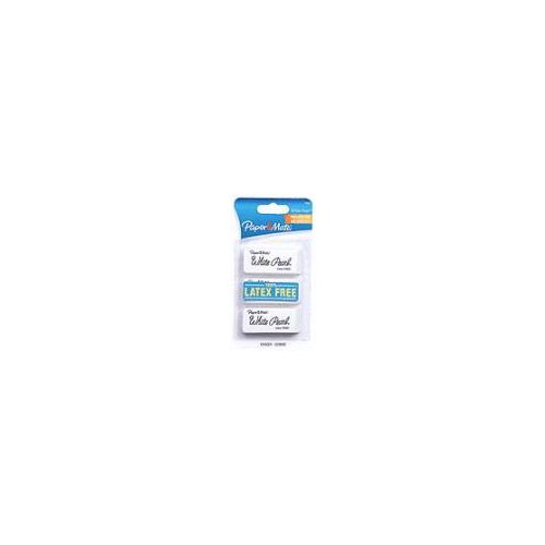 Paper Mate White Pearl Eraser, 3 each