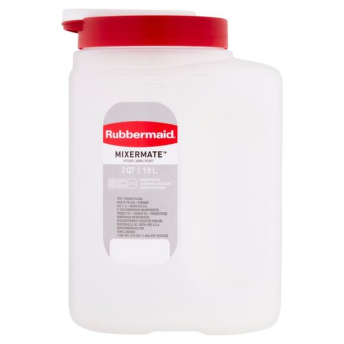 Rubbermaid Mixermate 2 Qt Pitcher