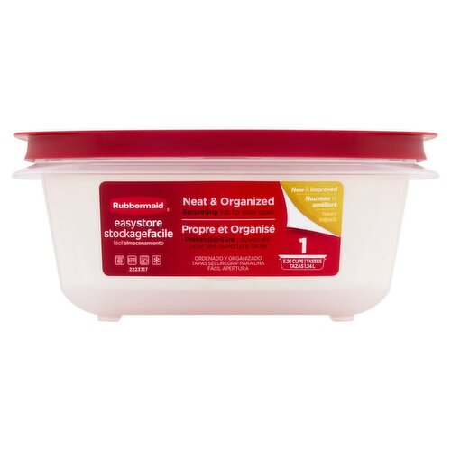 Rubbermaid EasyStore 5.26 Cups Square Container