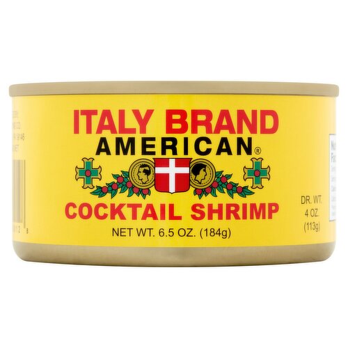 Italy Brand American Cocktail Shrimp, 6.5 oz