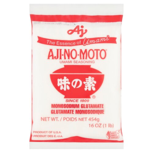 Ajinomoto Monosodium Glutamate Umami Seasoning, 16 oz