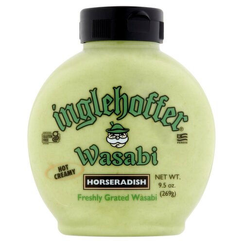 Inglehoffer Horseradish Freshly Grated Wasabi, 9.5 oz