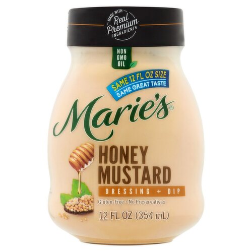 Marie's Honey Mustard Dressing + Dip, 12 fl oz