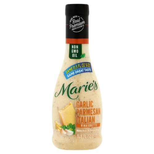 Marie's Garlic Parmesan Italian Vinaigrette, 11.5 fl oz