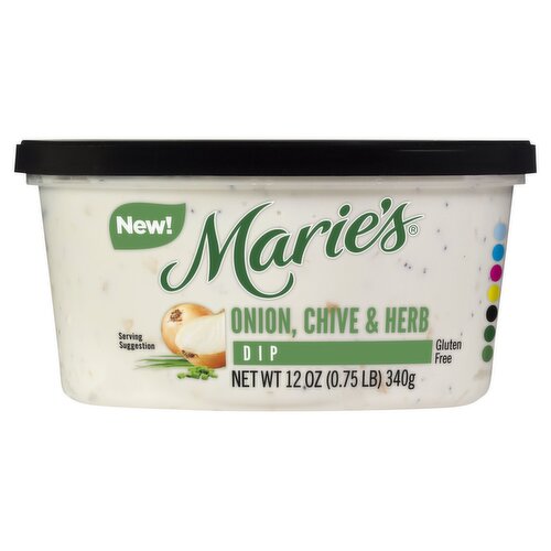 Marie's Onion, Chive & Herb Dip, 12 oz