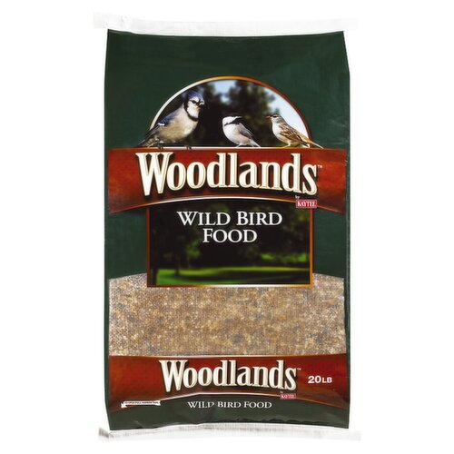 Kaytee Woodlands Wild Bird Food, 20 lb