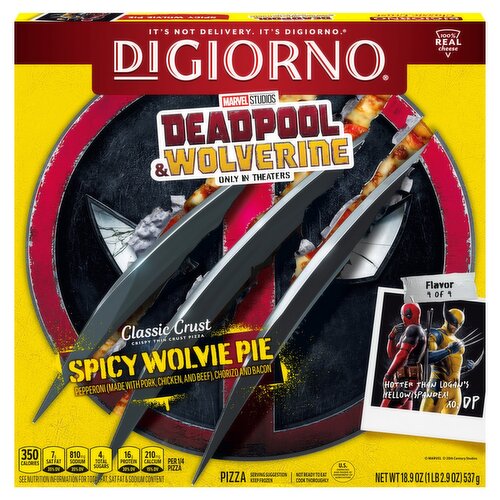 DiGiorno Classic Crust Crispy Spicy Wolvie Pie Pizza, 18.9 oz