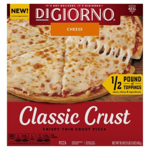 DiGiorno Classic Crust Cheese Pizza, 19.1 oz