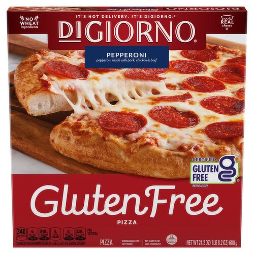 DiGiorno Pepperoni Gluten Free Pizza, 24.2 oz