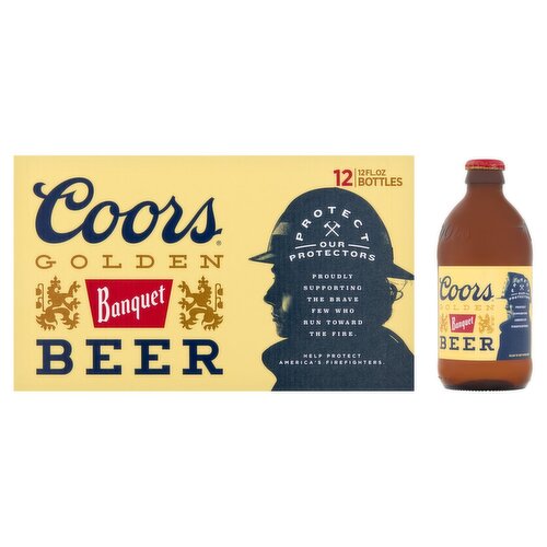 Coors Golden Banquet Beer, 12 fl oz, 12 count