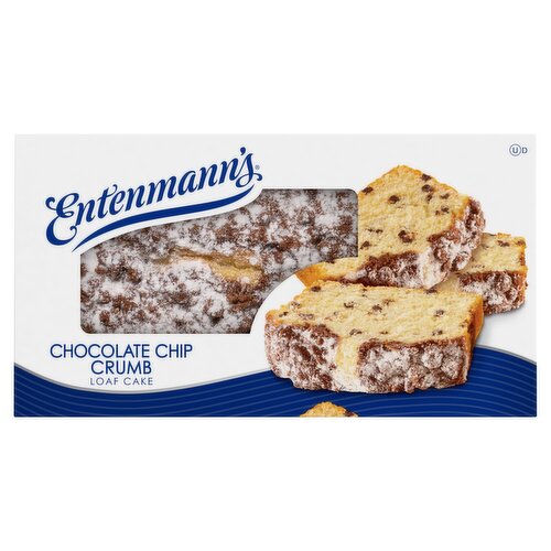 Entenmann's Chocolate Chip Crumb Loaf Cake, 13.5 oz